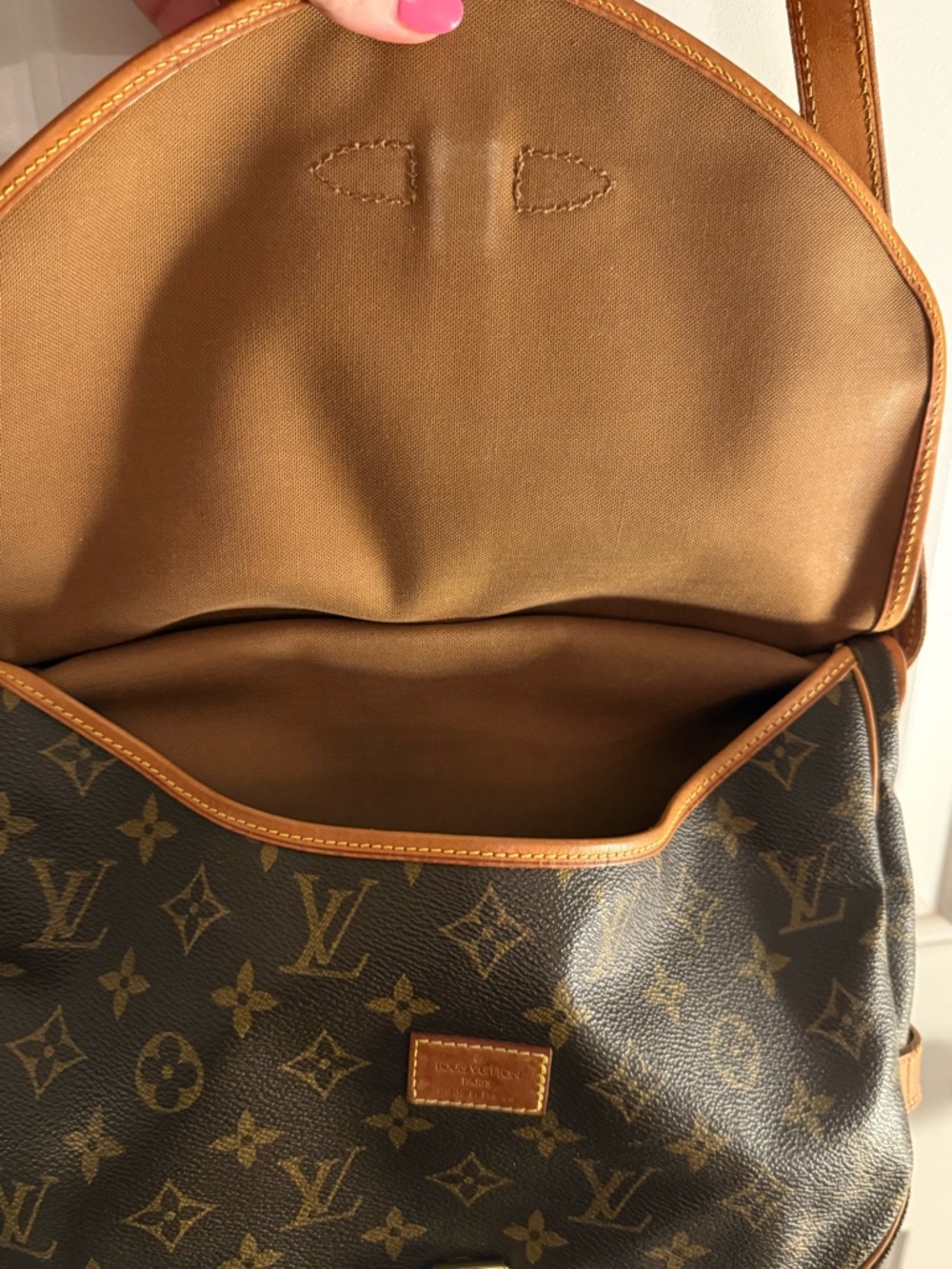 Louis Vuitton Monogram Crossbody Saddle Bag - Brown/Tan - Picture 6 of 7